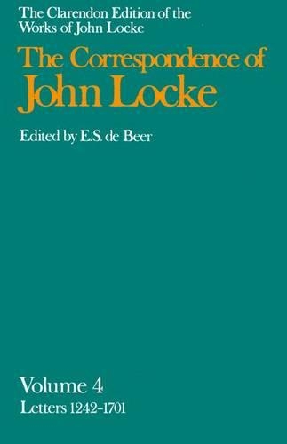 [object Object] «John Locke: Correspondence: Volume IV, Letters 1242-1701», автор Джон Локк - фото №1