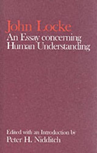 Бумажная книга «John Locke: An Essay concerning Human Understanding», автор Джон Локк - фото №1