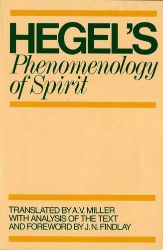 Паперова книга «Phenomenology of Spirit», автор Георг Вільгельм Фрідріх Гегель - фото №1