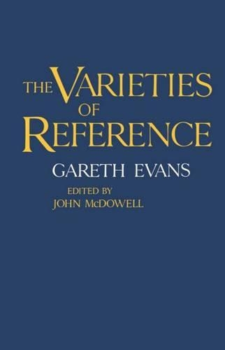 Паперова книга «The Varieties of Reference», автор Гарет Еванс - фото №1