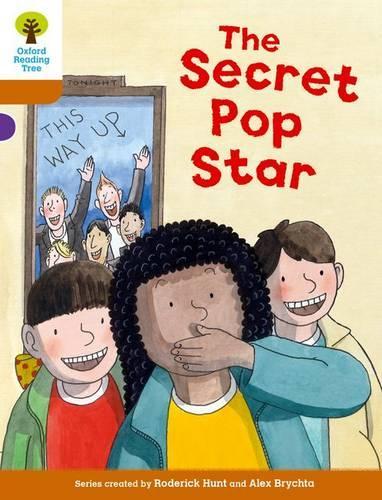 [object Object] «Oxford Reading Tree Biff, Chip and Kipper Stories Decode and Develop: Level 8: The Secret Pop Star», авторів Пол Шиптон, Родерік Хант - фото №1