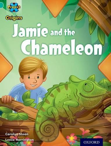 Паперова книга «Project X Origins: Turquoise Book Band, Oxford Level 7: Hide and Seek: Jamie and the Chameleon», автор Керолін Слоун - фото №1