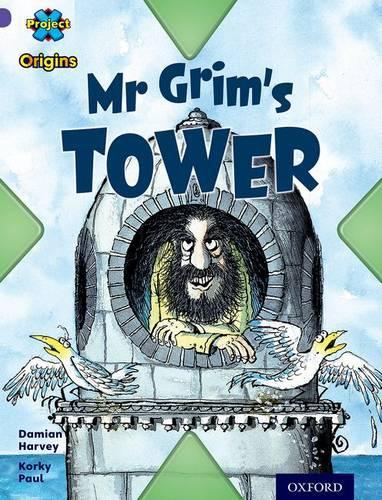 Паперова книга «Project X Origins: Purple Book Band, Oxford Level 8: Buildings: Mr Grim's Tower», автор Деміан Харві - фото №1