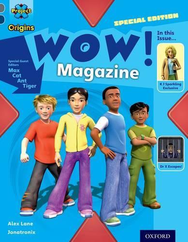 Бумажная книга «Project X Origins: Grey Book Band, Oxford Level 14: In the News: WOW! Magazine», автор Алекс Лейн - фото №1