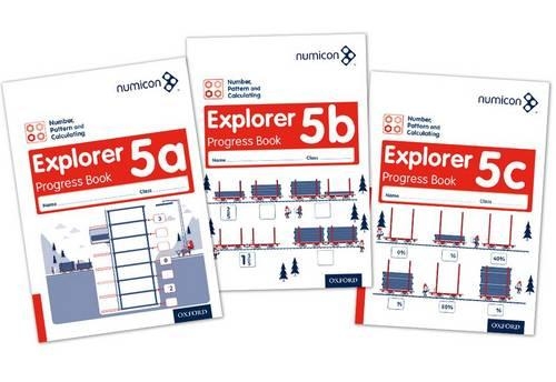 Паперова книга «Numicon: Number, Pattern and Calculating 5 Explorer Progress Books ABC (Mixed pack) (Pack)» - фото №1