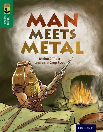 Бумажная книга «Oxford Reading Tree TreeTops inFact: Level 12: Man Meets Metal», автор Ричард Платт - фото №1