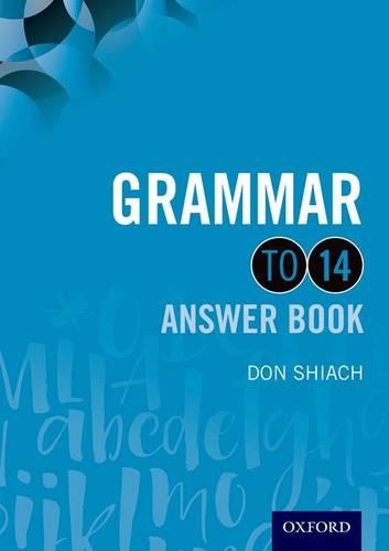 Бумажная книга «Grammar to 14 Answer Book» - фото №1