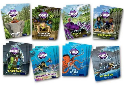 Бумажная книга «Project X Code: Jungle Trail & Shark Dive Class Pack of 24 (Pack)» - фото №1