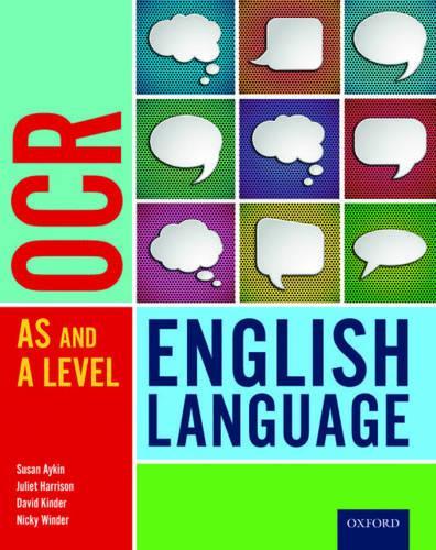 [object Object] «OCR A Level English Language: Student Book», авторів Девід Кіндер, Джульєт Харрісон, Нікі Віндер - фото №1