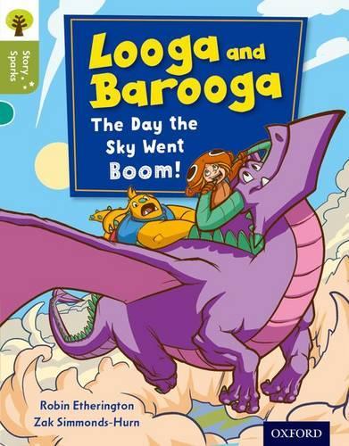 Паперова книга «Oxford Reading Tree Story Sparks: Oxford Level 7: Looga and Barooga: The Day the Sky Went Boom!», автор Робін Етерінгтон - фото №1