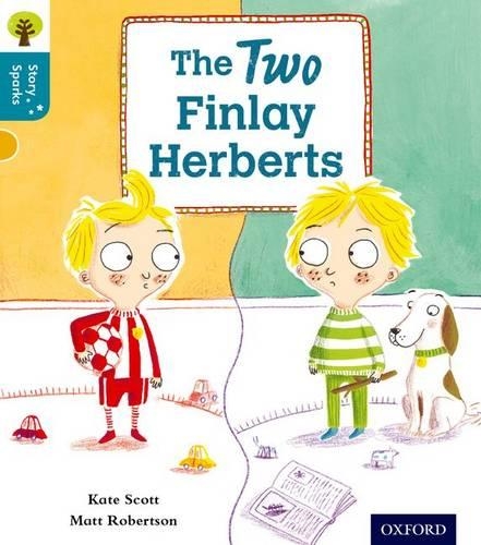 Бумажная книга «Oxford Reading Tree Story Sparks: Oxford Level 9: The Two Finlay Herberts», автор Кейт Скотт - фото №1