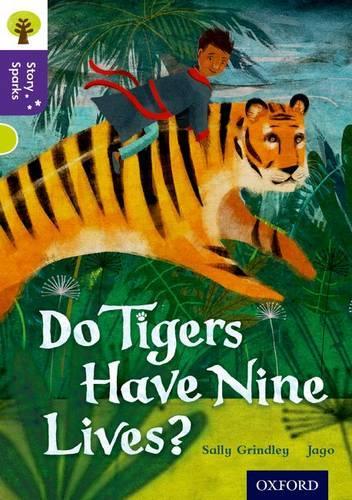 Бумажная книга «Oxford Reading Tree Story Sparks: Oxford Level 11: Do Tigers Have Nine Lives?», автор Салли Гриндли - фото №1