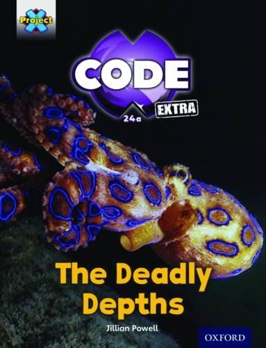 Паперова книга «Project X CODE Extra: Green Book Band, Oxford Level 5: Shark Dive: The Deadly Depths», автор Джилліан Пауелл - фото №1