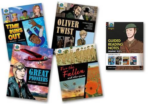 Паперова книга «Project X Origins: Graphic Texts Level 20 Dk Red+ Mixed Pack of 4» - фото №1