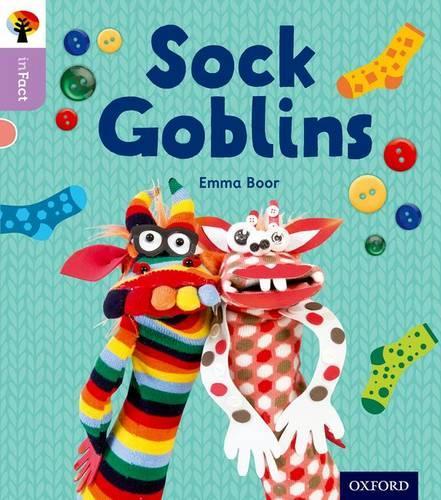 Паперова книга «Oxford Reading Tree inFact: Oxford Level 1+: Sock Goblins», автор Емма Бур - фото №1