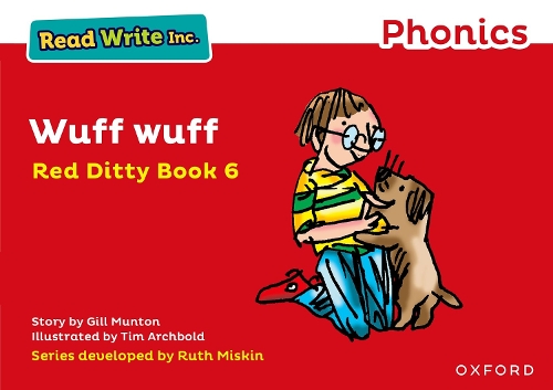 Паперова книга «Read Write Inc. Phonics: Wuff Wuff (Red Ditty Book 6)», автор Джилл Мантон - фото №1