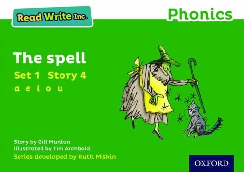 Бумажная книга «Read Write Inc. Phonics: The Spell (Green Set 1 Storybook 4)», автор Джилл Мантон - фото №1