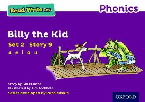 Паперова книга «Read Write Inc. Phonics: Billy the Kid (Purple Set 2 Storybook 9)», автор Джилл Мантон - фото №1