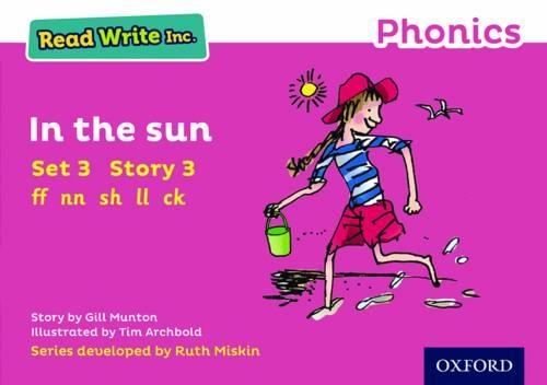 Бумажная книга «Read Write Inc. Phonics: In the Sun (Pink Set 3 Storybook 3)», автор Джилл Мантон - фото №1