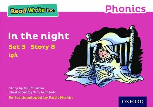Бумажная книга «Read Write Inc. Phonics: In the Night (Pink Set 3 Storybook 8)», автор Джилл Мантон - фото №1