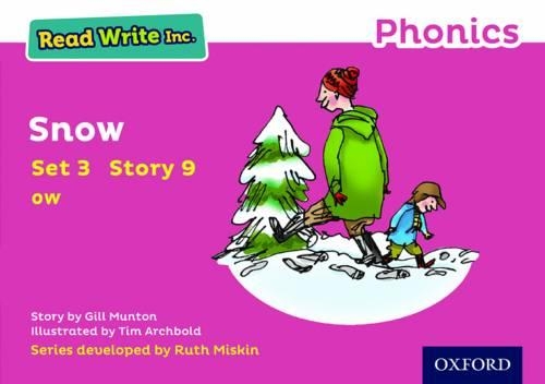Паперова книга «Read Write Inc. Phonics: Snow (Pink Set 3 Storybook 9)», автор Джилл Мантон - фото №1