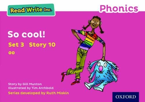 Паперова книга «Read Write Inc. Phonics: So Cool! (Pink Set 3 Storybook 10)», автор Джилл Мантон - фото №1