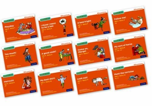 Бумажная книга «Set 4 Orange Storybooks – Colour - Pack of 12» - фото №1