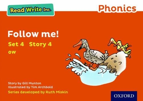 Бумажная книга «Read Write Inc. Phonics: Follow Me! (Orange Set 4 Storybook 4)», автор Джилл Мантон - фото №1