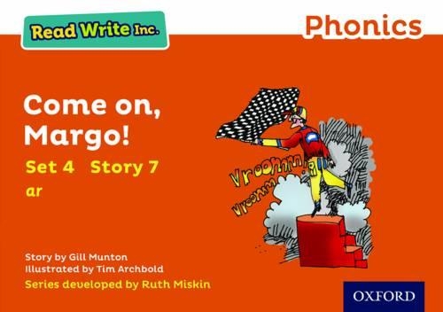 Паперова книга «Read Write Inc. Phonics: Come On, Margo! (Orange Set 4 Storybook 7)», автор Джилл Мантон - фото №1