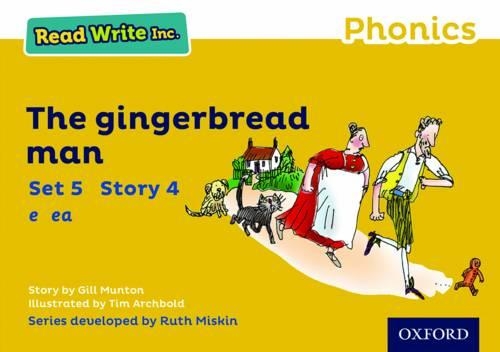 Паперова книга «Read Write Inc. Phonics: The Gingerbread Man (Yellow Set 5 Storybook 4)», автор Джилл Мантон - фото №1