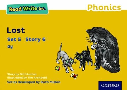 Бумажная книга «Read Write Inc. Phonics: Lost (Yellow Set 5 Storybook 6)», автор Джилл Мантон - фото №1