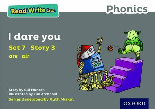 Паперова книга «Read Write Inc. Phonics: I Dare You (Grey Set 7 Storybook 3)», автор Джилл Мантон - фото №1