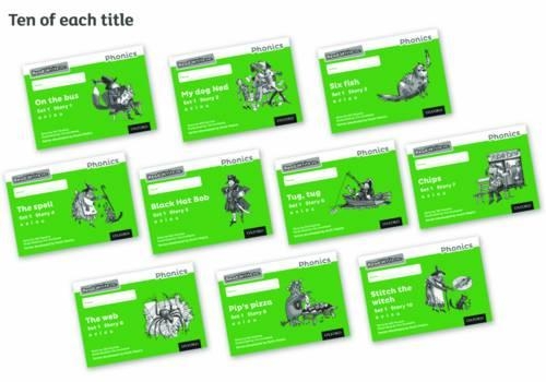 Паперова книга «Set 1 Green Storybooks – Black and White - Pack of 100» - фото №1