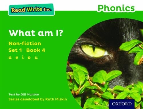 Бумажная книга «Read Write Inc. Phonics: What Am I? (Green Set 1 Non-fiction 4)», автор Джилл Мантон - фото №1