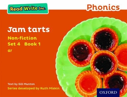 Бумажная книга «Read Write Inc. Phonics: Jam Tarts (Orange Set 4 Non-fiction 1)», автор Джилл Мантон - фото №1