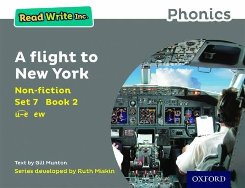 Паперова книга «Read Write Inc. Phonics: A Flight to New York (Grey Set 7 Non-fiction 2)», автор Джилл Мантон - фото №1