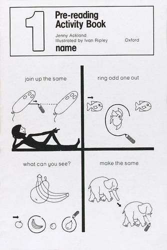 Паперова книга «Pre-Reading Activity Books: Book 1», автор Дженні Акленд - фото №1