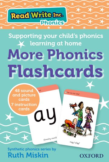 Бумажная книга «RWI HOME:PHONICS MORE PHONICS FLASHCARDS» - фото №1