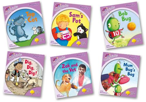Паперова книга «Oxford Reading Tree Songbirds Phonics: Level 1+. Mixed Pack of 6 (PACK)» - фото №1