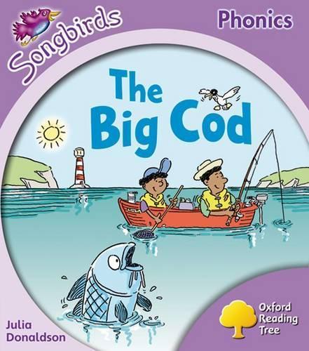 Бумажная книга «Oxford Reading Tree: Level 1+: More Songbirds Phonics: The Big Cod», автор Джулия Дональдсон - фото №1