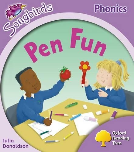 Паперова книга «Oxford Reading Tree: Level 1+: More Songbirds Phonics: Pen Fun», автор Джулія Дональдсон - фото №1