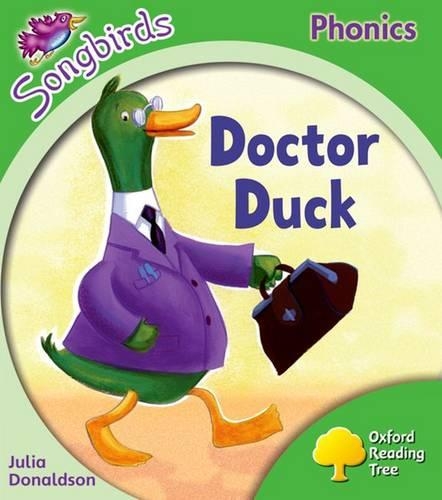 Паперова книга «Oxford Reading Tree Songbirds Phonics: Level 2: Doctor Duck», автор Джулія Дональдсон - фото №1