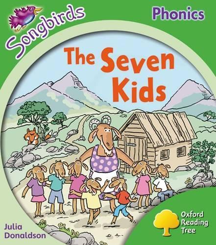 Паперова книга «Oxford Reading Tree: Level 2: More Songbirds Phonics: The Seven Kids», автор Джулія Дональдсон - фото №1
