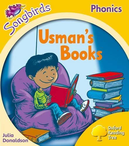Бумажная книга «Oxford Reading Tree Songbirds Phonics: Level 5: Usman's Books», автор Джулия Дональдсон - фото №1