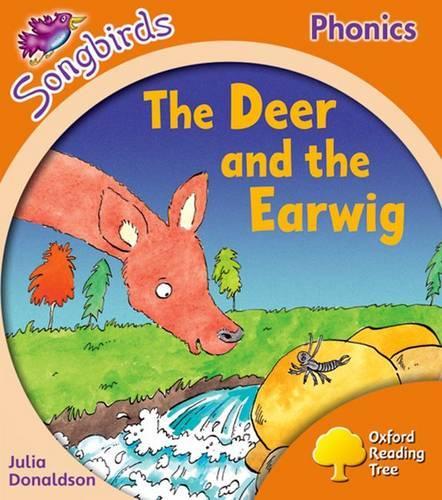 Паперова книга «Oxford Reading Tree Songbirds Phonics: Level 6: The Deer and the Earwig», автор Джулія Дональдсон - фото №1