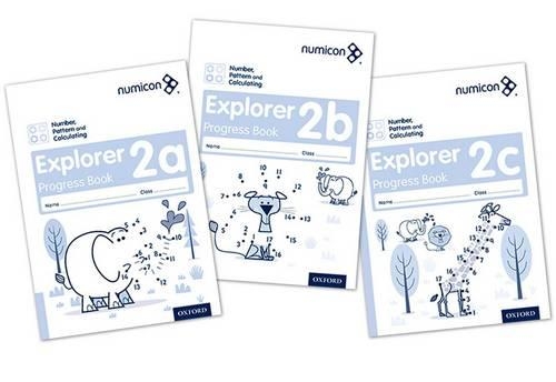 Паперова книга «Numicon: Number, Pattern and Calculating 2 Explorer Progress Books ABC (Mixed pack) (Pack)» - фото №1