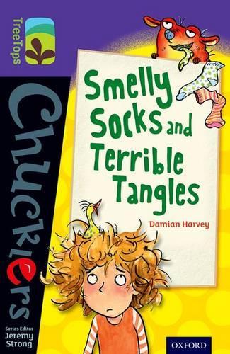 Паперова книга «Oxford Reading Tree TreeTops Chucklers: Level 11: Smelly Socks and Terrible Tangles», автор Деміан Харві - фото №1