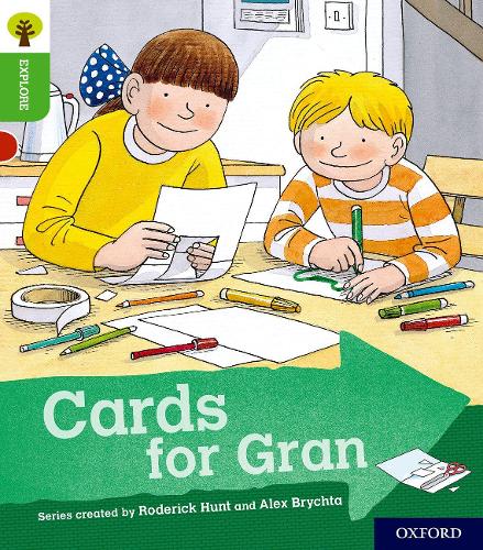 [object Object] «Oxford Reading Tree Explore with Biff, Chip and Kipper: Oxford Level 2: Cards for Gran», автор Родерик Хант - фото №1