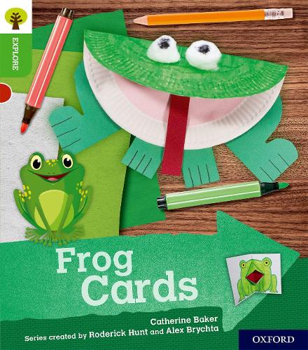 Бумажная книга «Oxford Reading Tree Explore with Biff, Chip and Kipper: Oxford Level 2: Frog Cards», автор Кэтрин Бейкер - фото №1