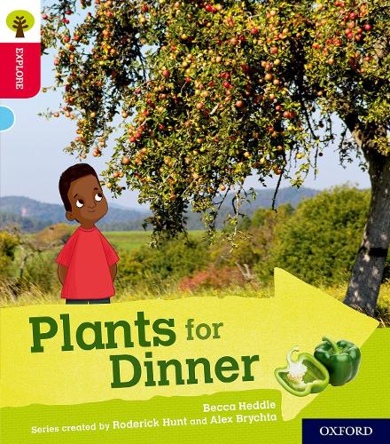 Бумажная книга «Oxford Reading Tree Explore with Biff, Chip and Kipper: Oxford Level 4: Plants for Dinner», автор Бекка Хеддл - фото №1